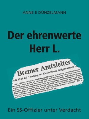 cover image of Der ehrenwerte Herr L.